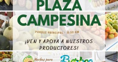 Primera Plaza Campesina en Berbeo Boyacá